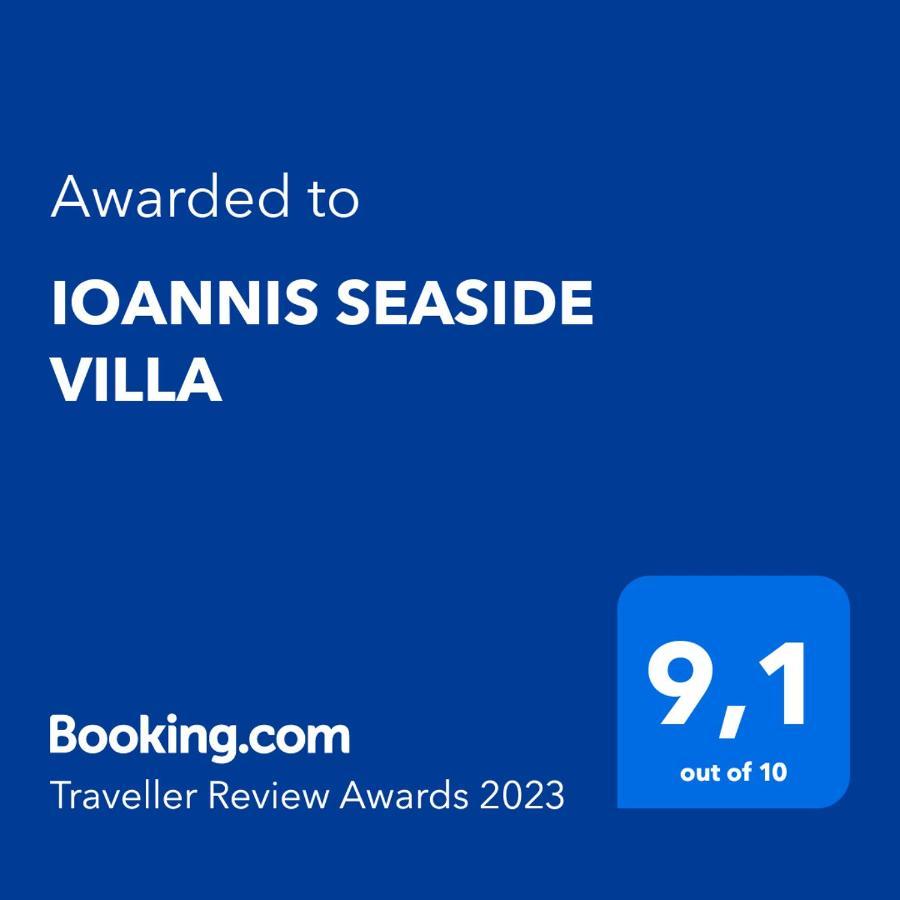 Ioannis Seaside Villa Leptokarya  Exteriör bild